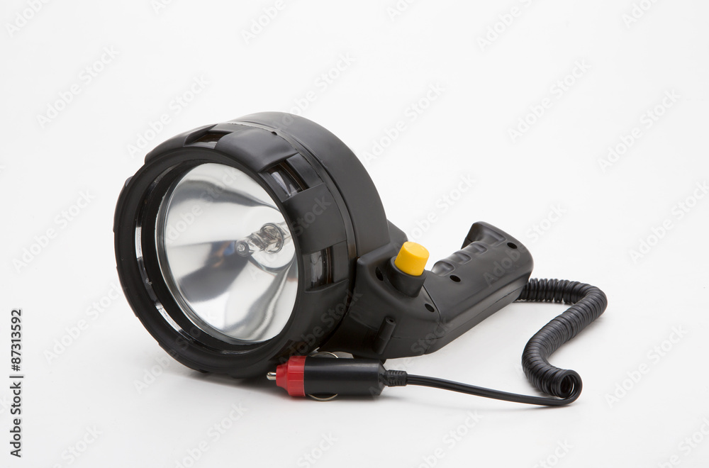 flashlight isolated on white flashlight isolated on white