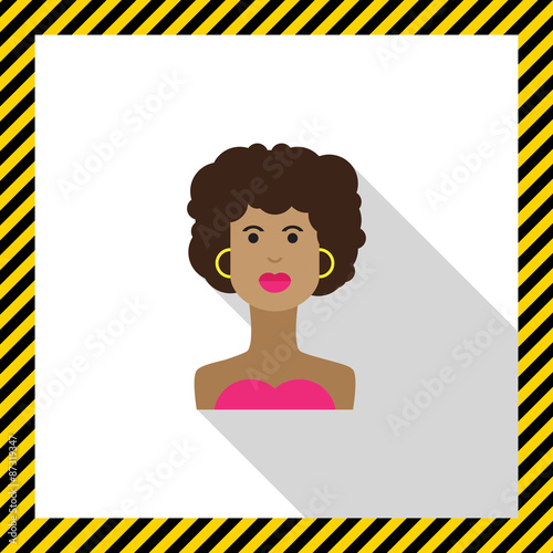 Portrait of young African American  woman 