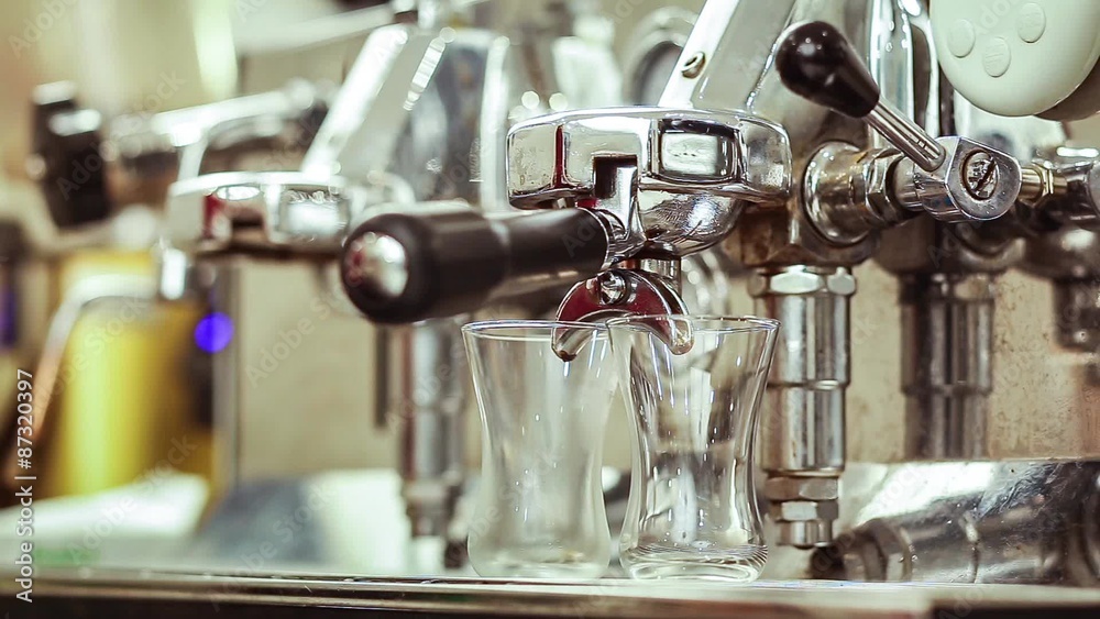 Coffee espresso preparation Coffee espresso preparation