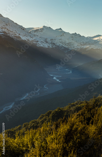 Mountain landscape photo