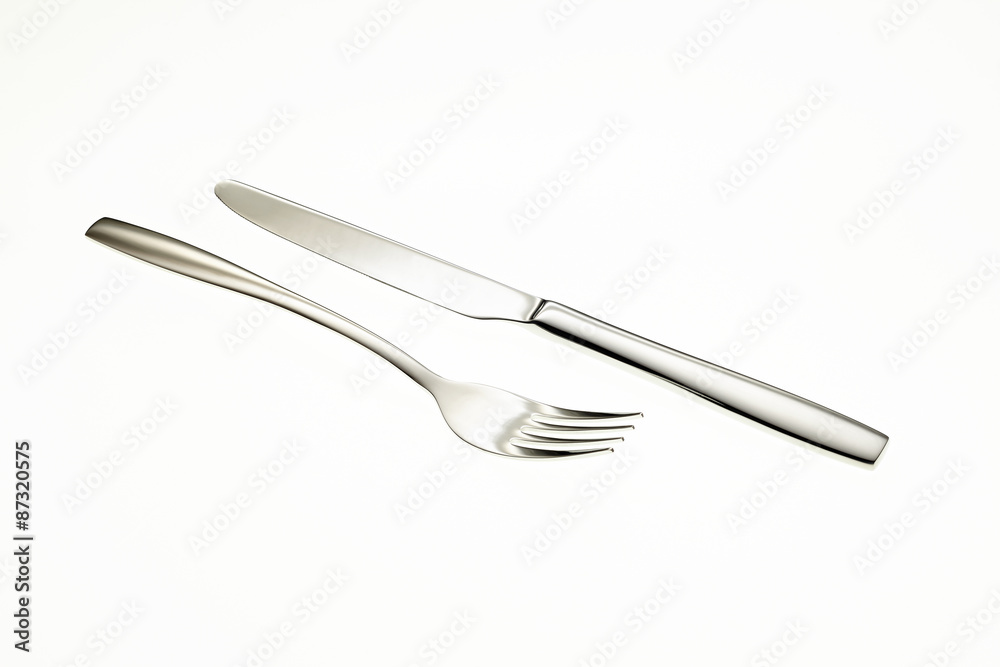 Stainless fork and knife Stainless fork and knife