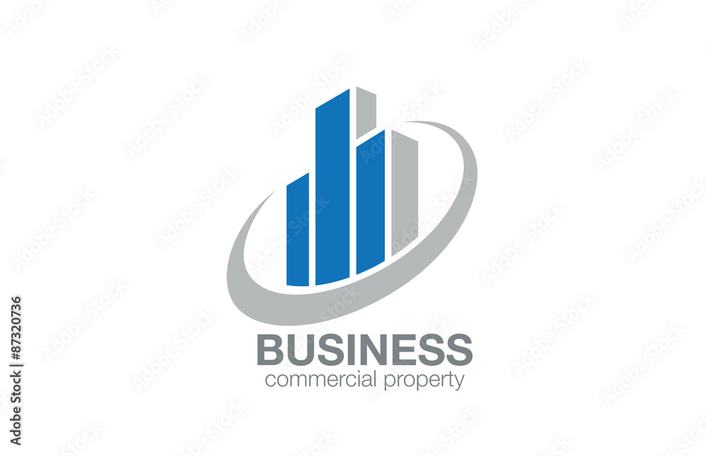 Real Estate Logo abstract design vector template. Finance concep Real Estate Logo abstract design vector template. Finance concep