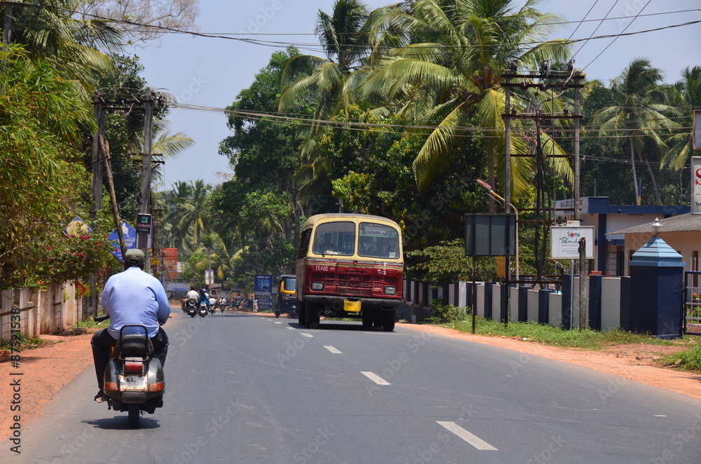 Fototapeta premium South Indian road