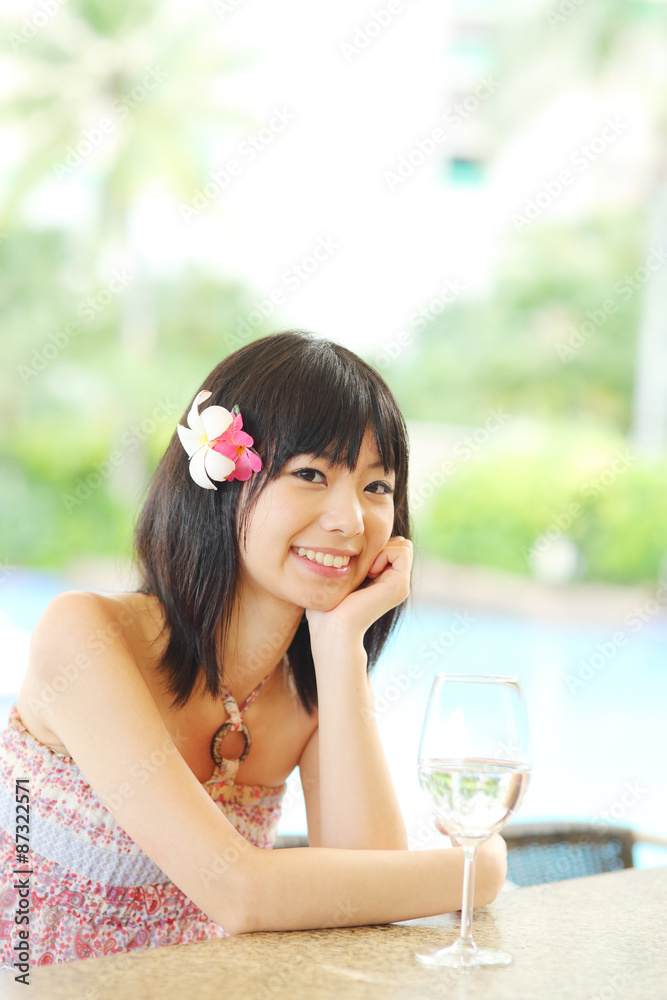 リゾート・女性 リゾート・女性
