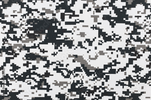 Camouflage pattern and background.