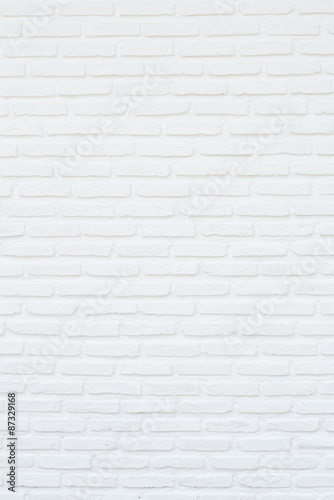 white brick wall