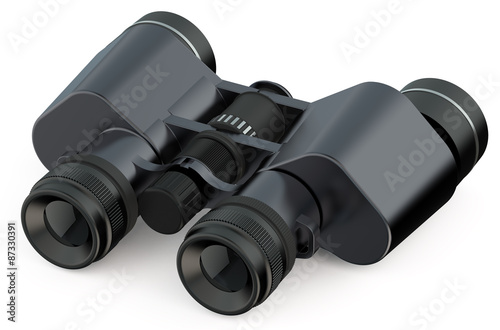 binoculars closeup
