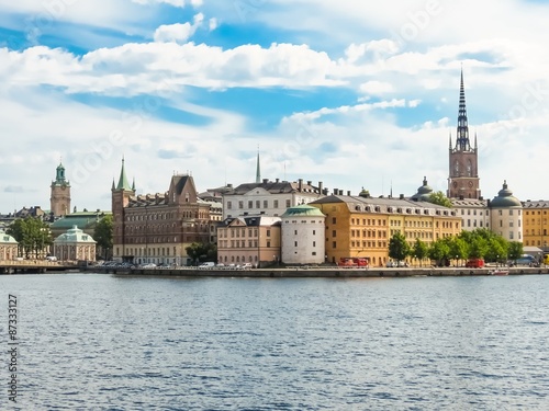 Panoramic view of the Old City. Stockholm, Sweden © Arndale