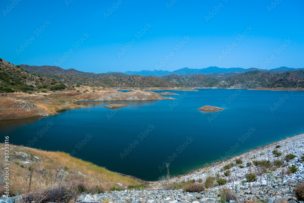 Kalavasos Reservoir, Cyprus