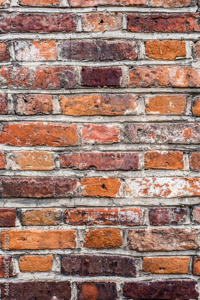 Fototapeta premium Background of brick wall texture