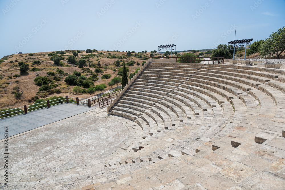 Ancient greek theatre, Kourion, Cyprus