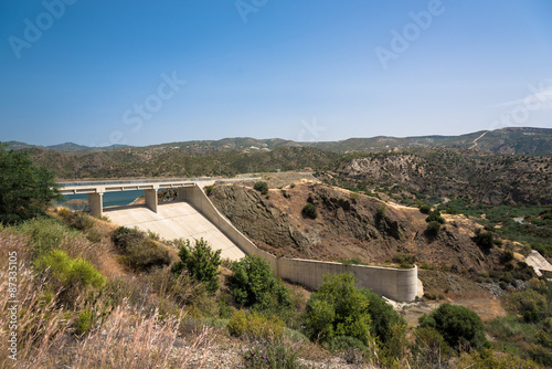 Kalavasos Dam, Cyprus