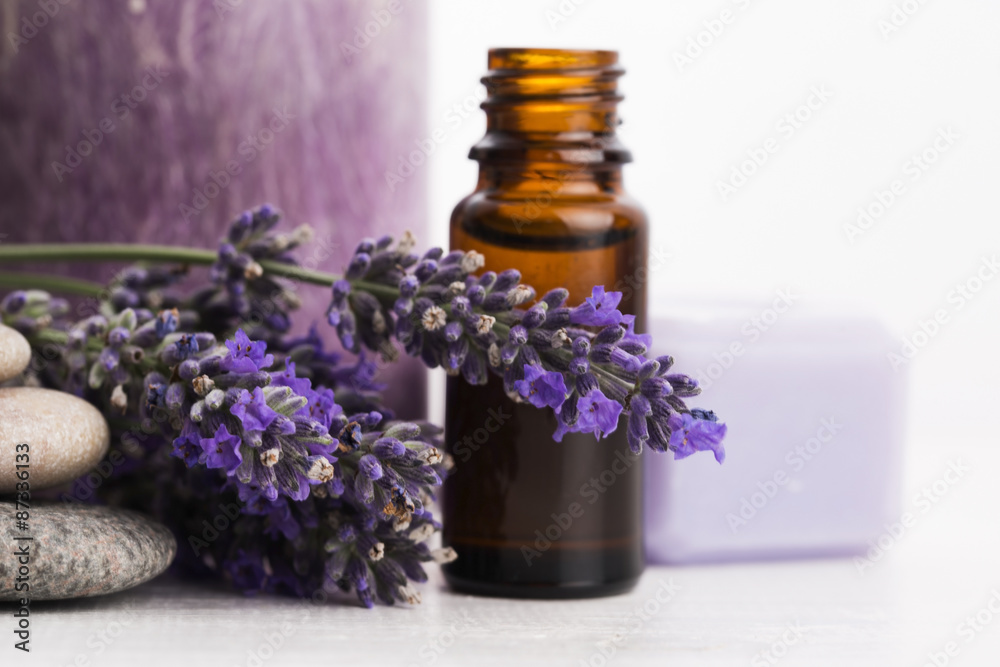 essential oil and lavender flowers essential oil and lavender flowers
