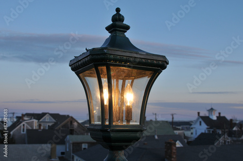 Lamp at Twilight