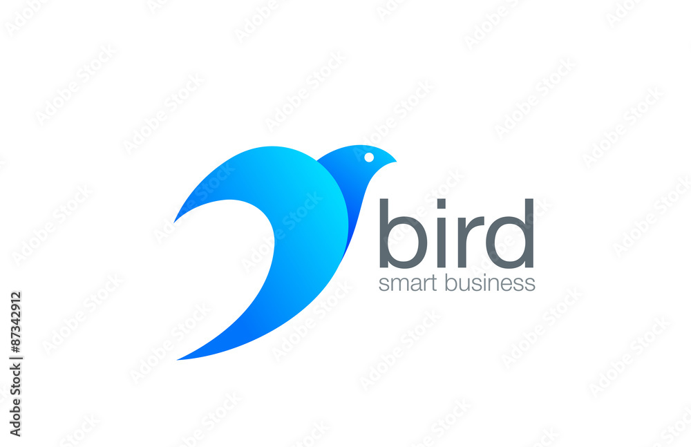 Bird Logo abstract design vector template...Business success log Bird Logo abstract design vector template...Business success log