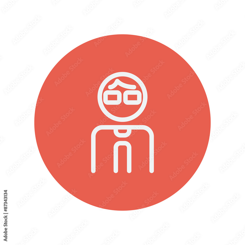 Man thin line icon Man thin line icon