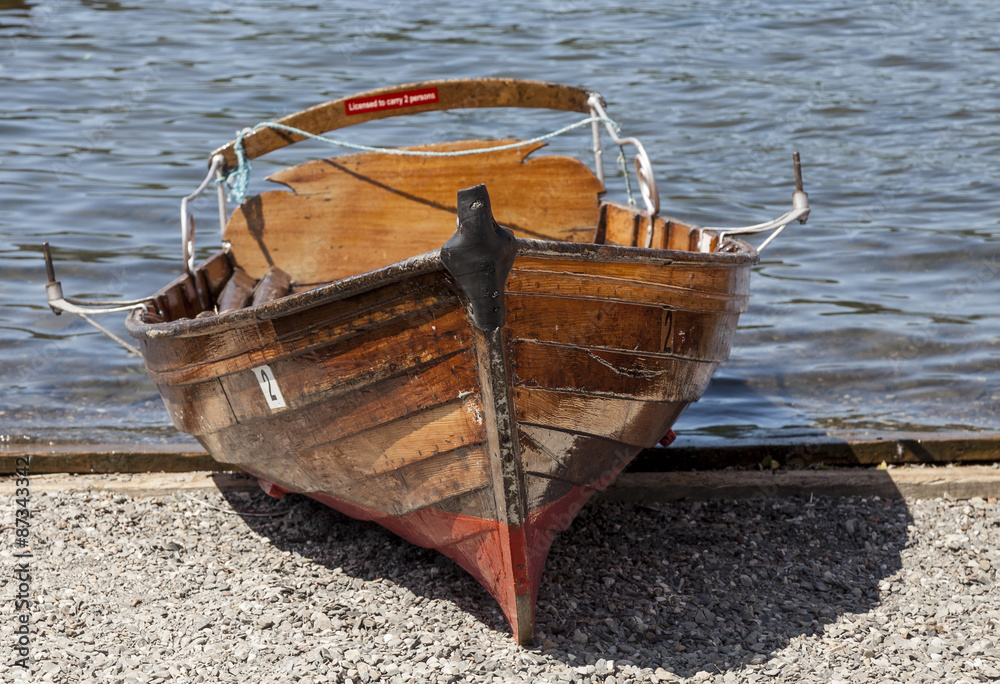 Rowing Boats at Boweness on Windermere, English Lake District, Cumbria, England, UK, Rowing Boats at Boweness on Windermere, English Lake District, Cumbria, England, UK,