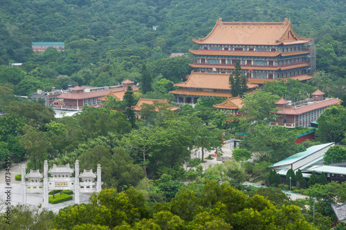 Po Lin Monastery, Lantau Island photo