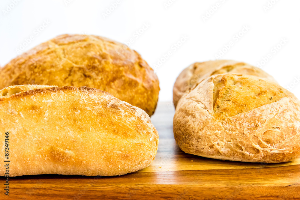 assortment of fresh baked breads assortment of fresh baked breads