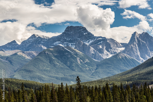 Majestic Rocky Mountains by Canmore