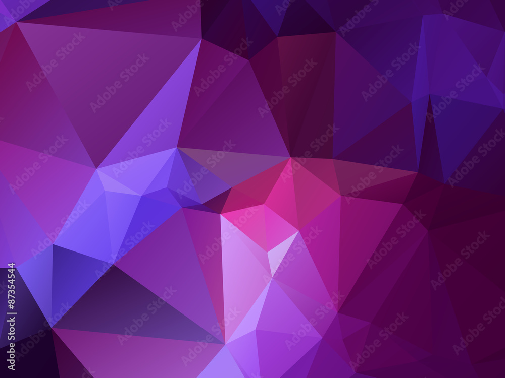 Obraz premium Purple Background triangular triangle