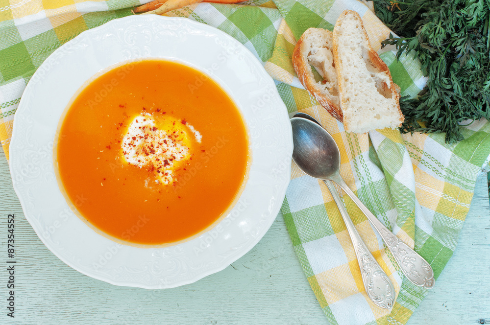 Carrot-Apple Soup Carrot-Apple Soup