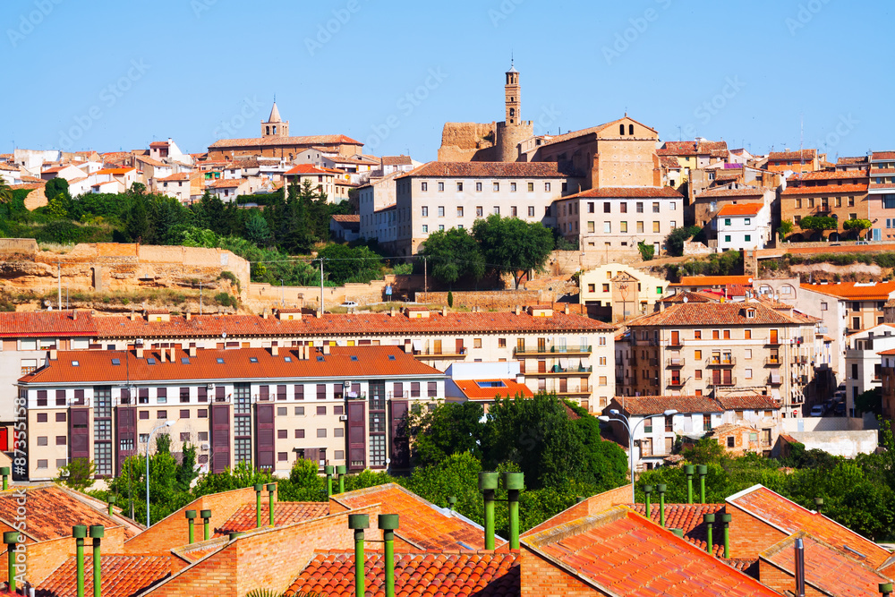 Day view of residence district of Tarazona