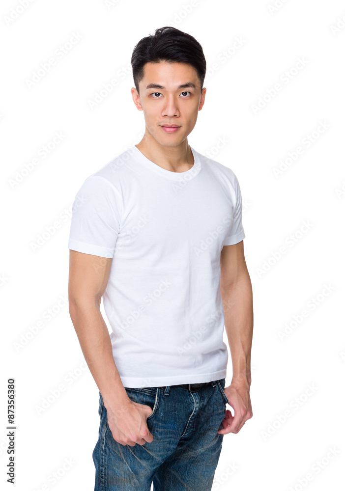 Asian young man Asian young man
