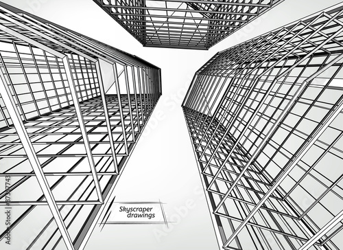 Skyscrapers landscape
