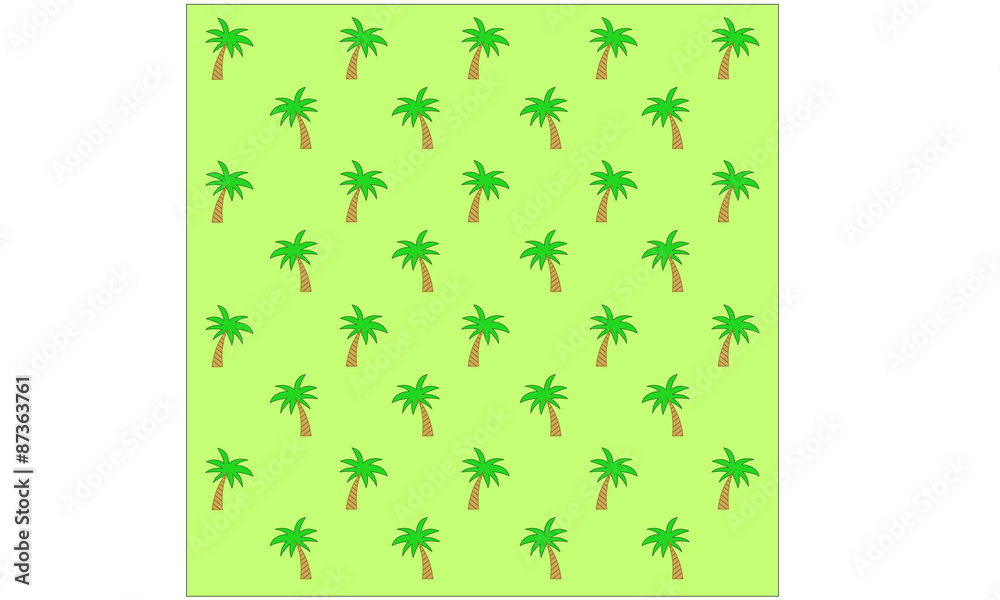 Coconut Trees Pattern Clipart Gift Cover Colorful Coconut Trees Pattern Clipart Gift Cover Colorful
