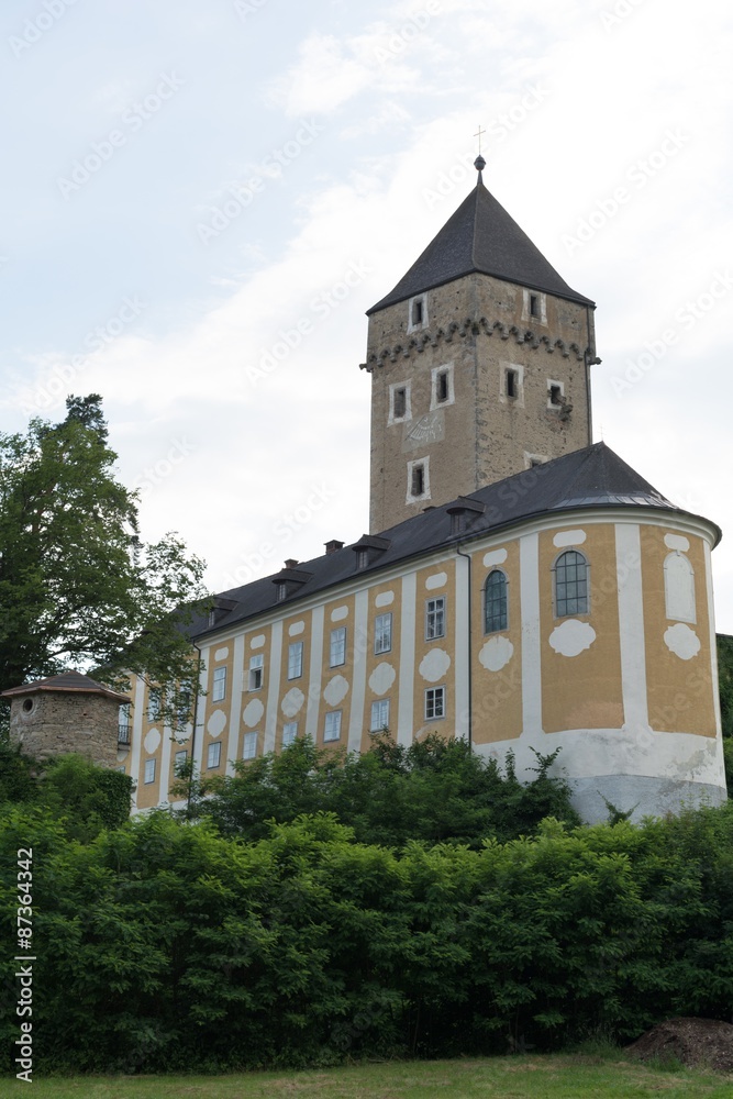 Detailaufnahme vom Schloss Neuhaus - Austria
