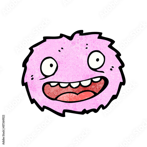 little pink furball monster