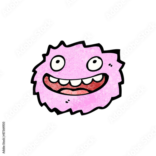 little pink furball monster