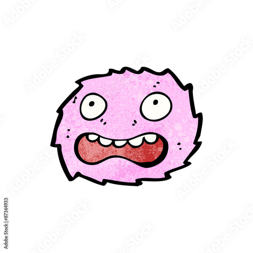 little pink furball monster