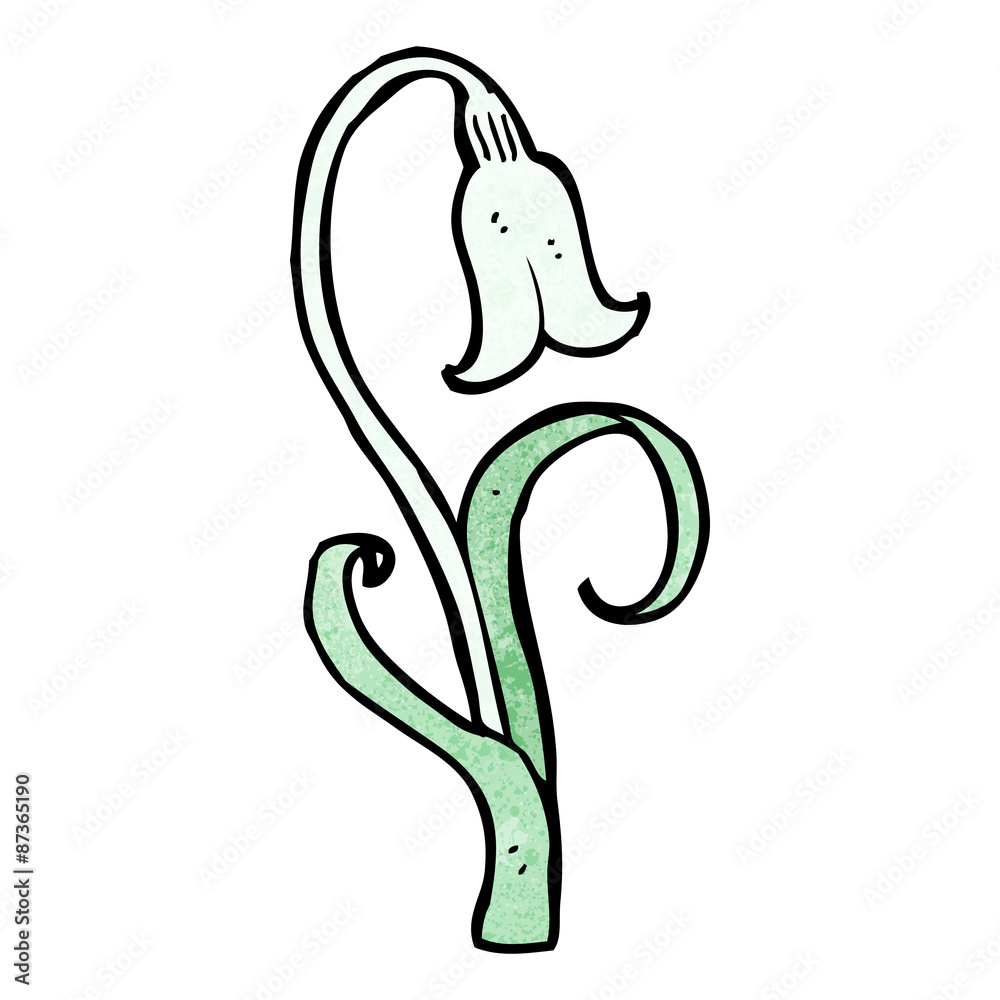 Obraz premium cartoon flower