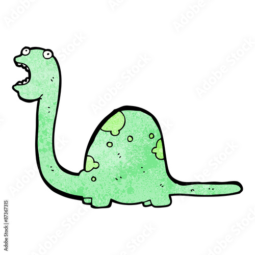 cartoon dinosaur © lineartestpilot
