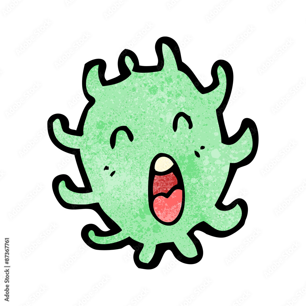 Fototapeta premium cartoon germ
