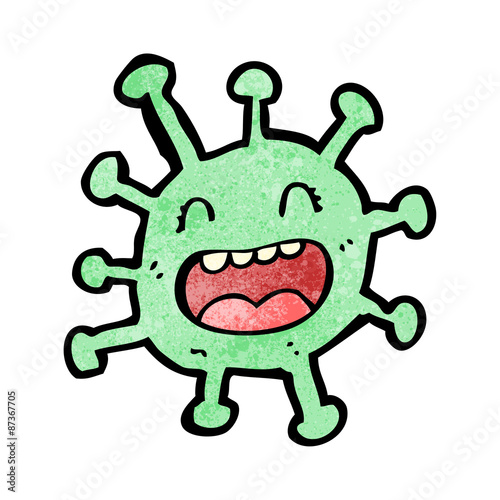 cartoon germ