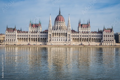 budapests impressive archtecture. It is the capital of hungary