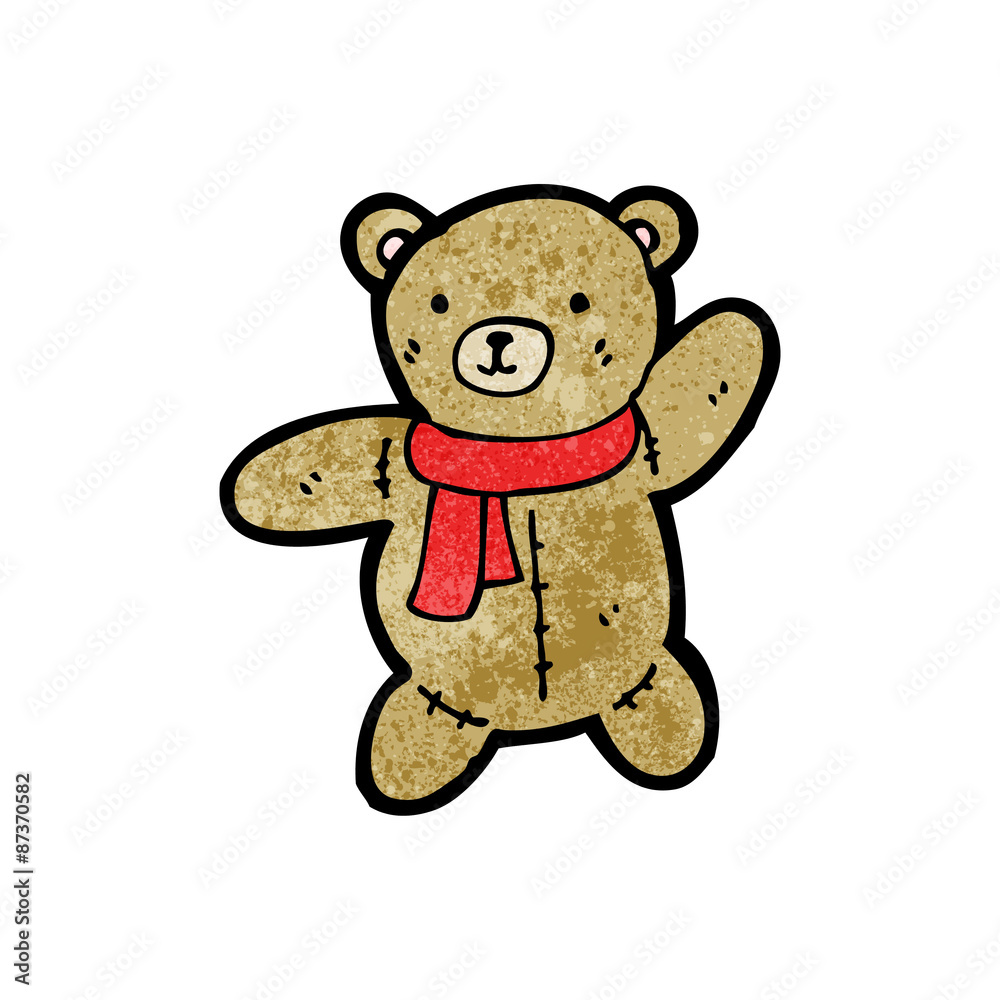 cartoon teddy bear