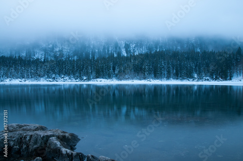 Obraz na płótnie Laghi di Fusine w salonie