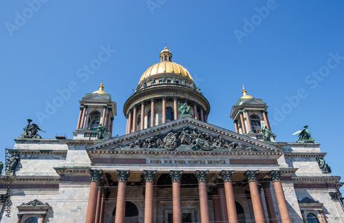 fragment of Saint Isaac’s Cathedral