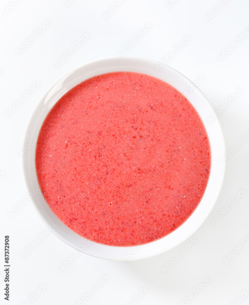 Fototapeta premium Sweet berry soup