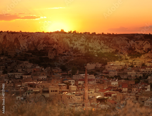 Sunset in Goreme, Cappadocia