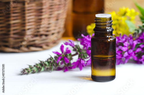 Small bottle of essential oil
