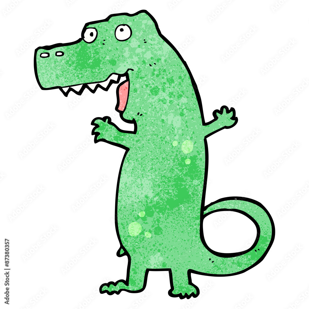 Fototapeta premium cartoon dinosaur