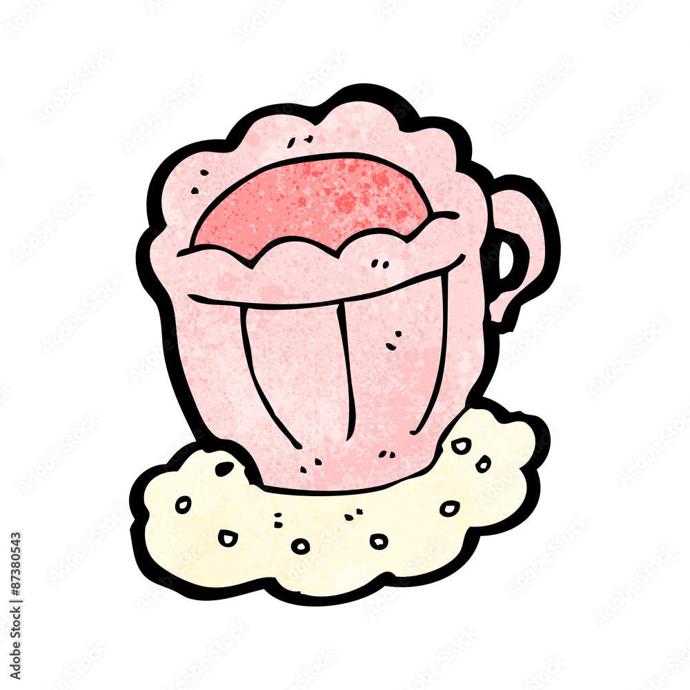 cartoon tea cup cartoon tea cup