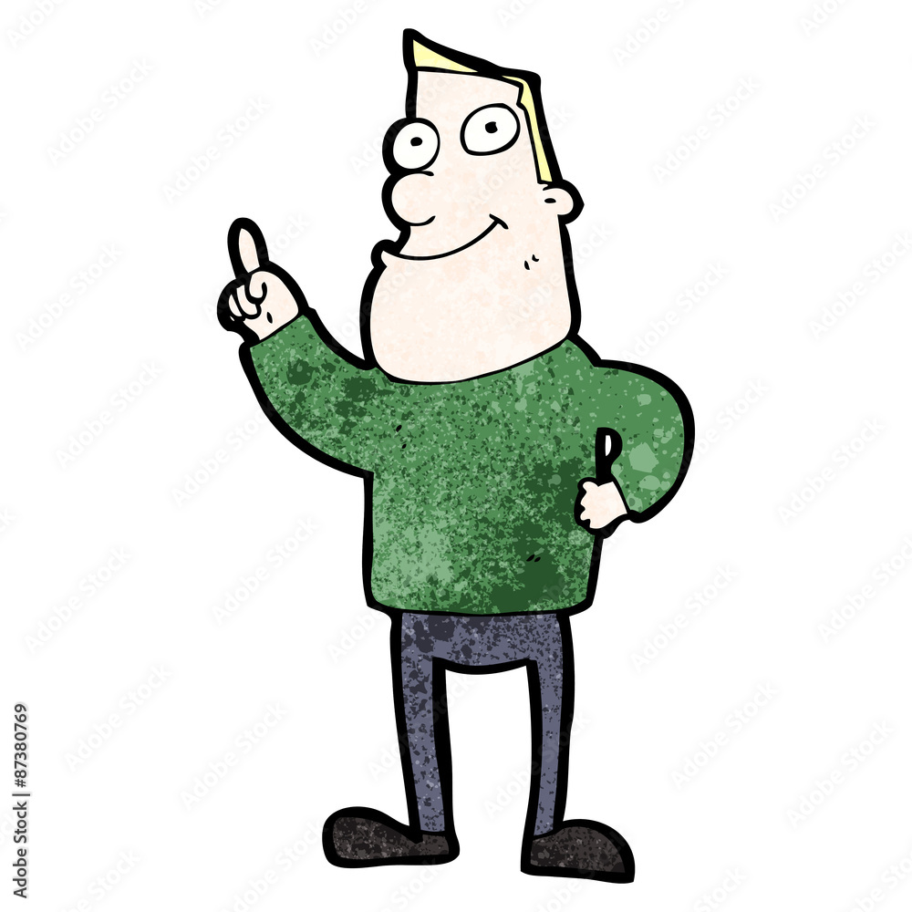 Retro cartoon with texture. Isolated on White. Retro cartoon with texture. Isolated on White.