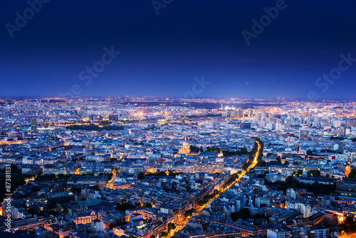 Panorama of Paris, France © Iakov Kalinin