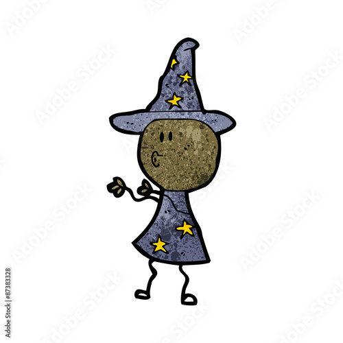 cartoon wizard